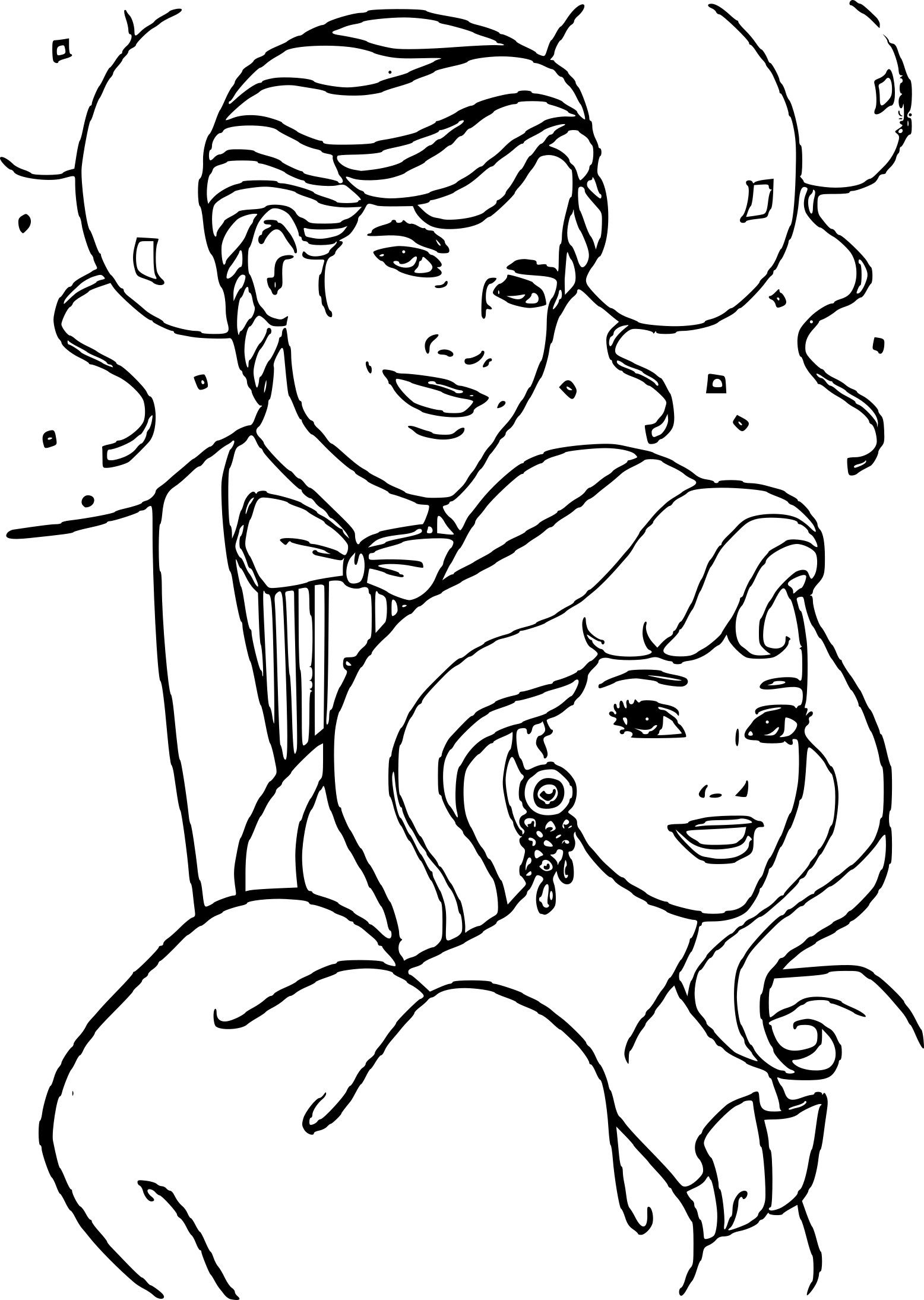 Barbie and ken coloring pages pdf to print coloring pages cartoon coloring pages disney coloring pages