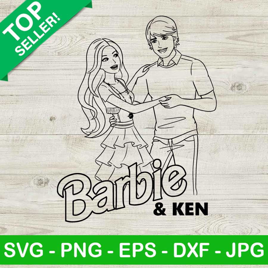 Barbie and ken svg png barbie movie svg barbie pink girl svg