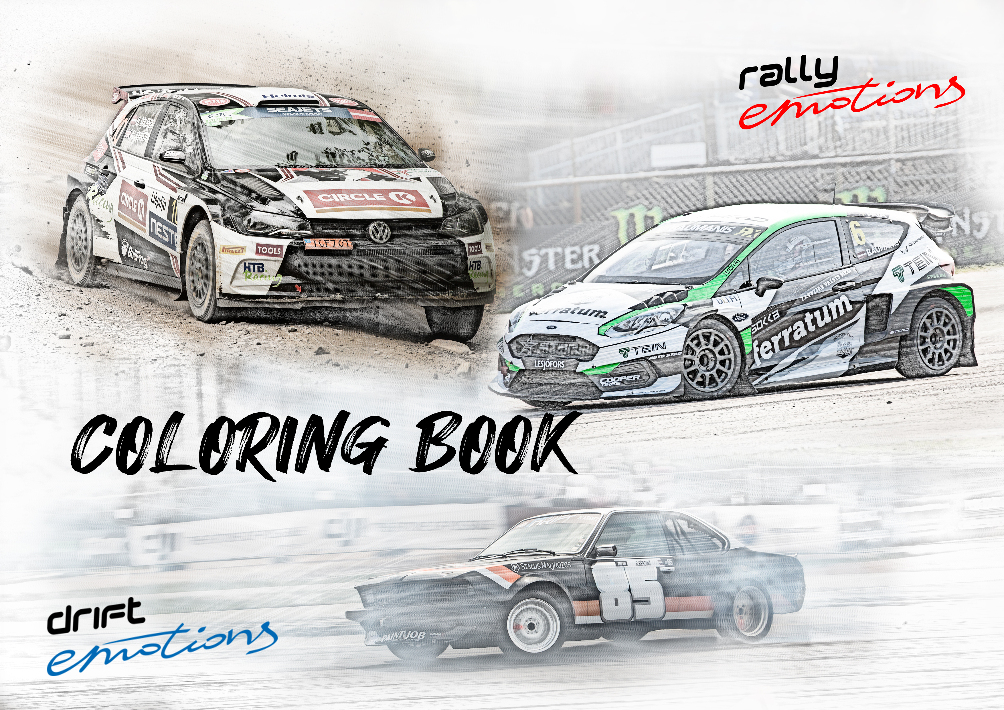 Â coloring books rally speed cars