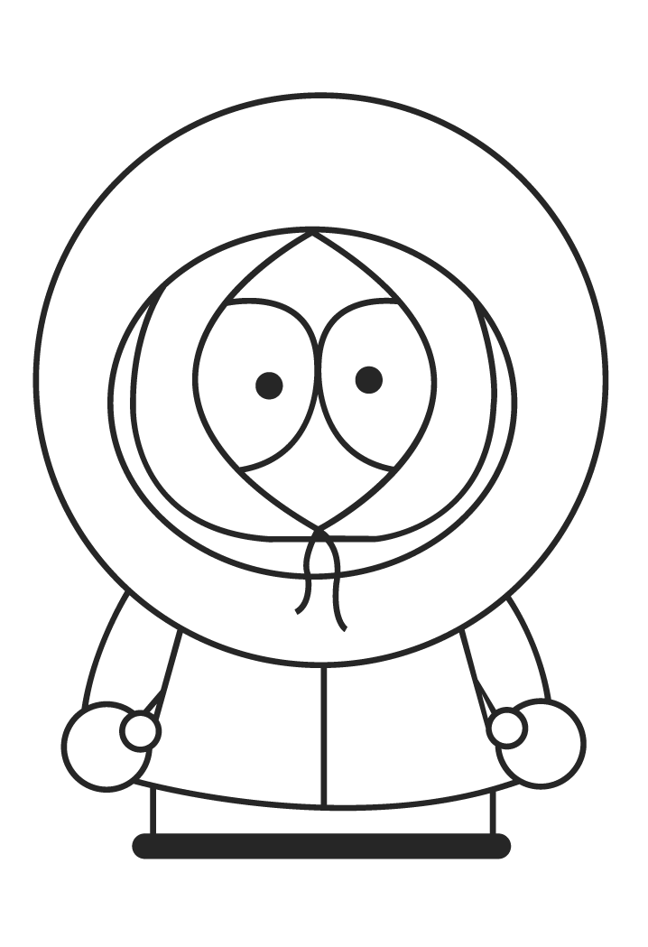 South park coloring pages to print for kids