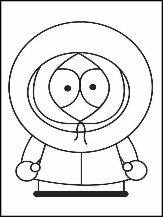 South park printable coloring pages for kids south park characters south park cartoon park