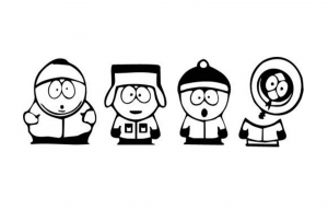 Free south park coloring pages to download