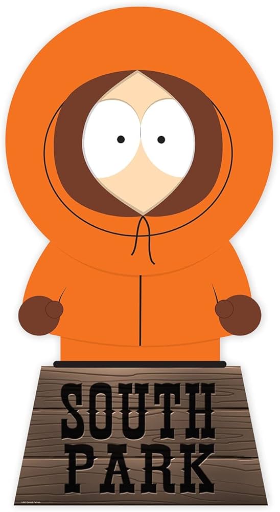 South park kenny officially licensed cardboard cutout standee