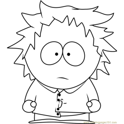 South park coloring pages for kids printable free download