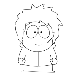 South park coloring pages for kids printable free download