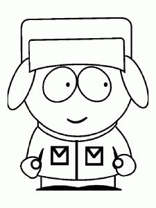 South park coloring pages to print for kids