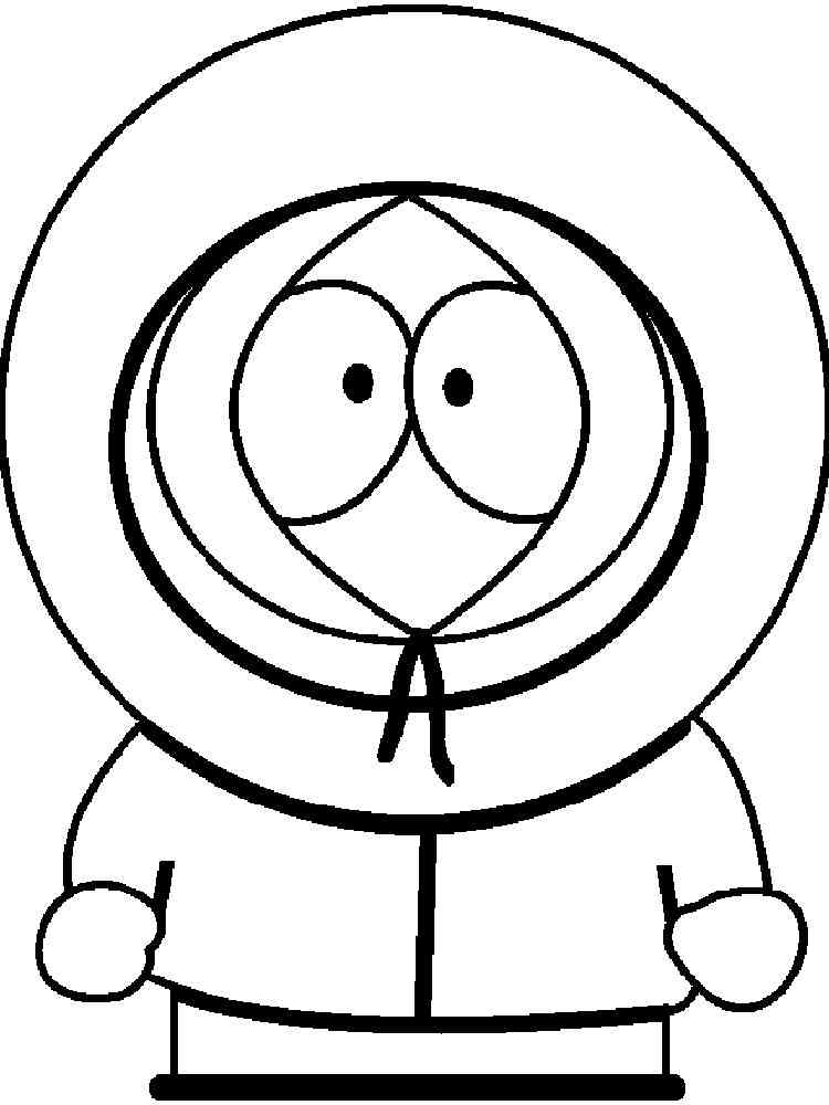 South park coloring pages