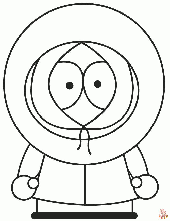 South park coloring pages free and easy to print sheets for kids