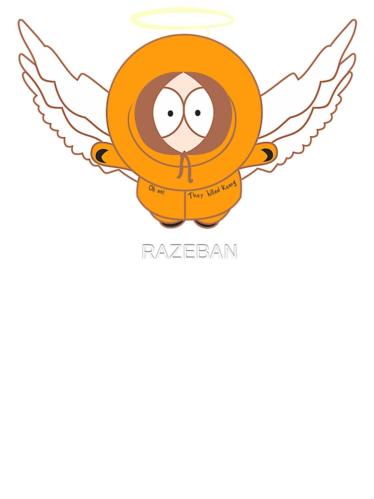 Kenny mccormick from the south park animated series as an angel kids t