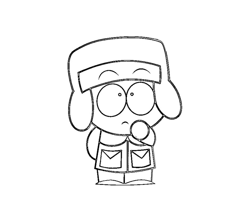 Coloring page south park cartoons â printable coloring pages