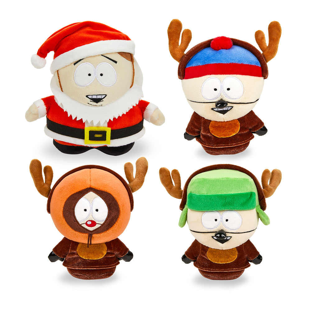 South park christmas phunny plush set of four