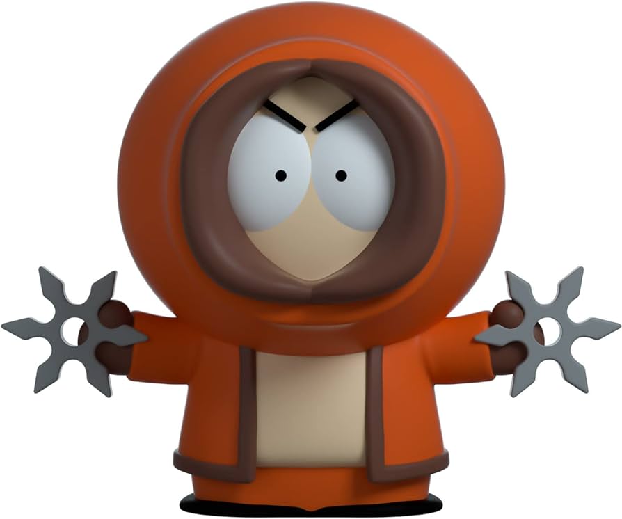 Youtooz south park good times with weapons kenny inch vinyl figure collectible youtooz south park kenny vinyl figure by youtooz south park collection toys games