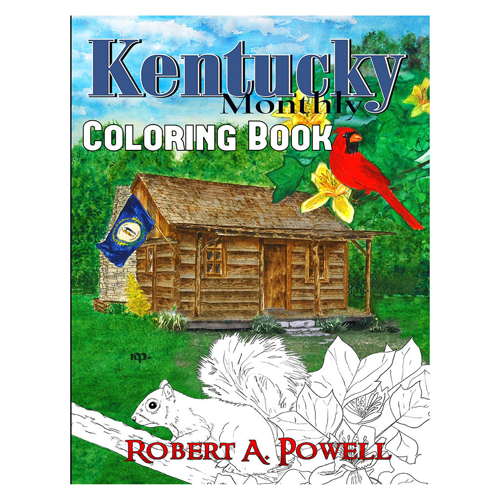 Kentucky coloring book â the kentucky monthly shop