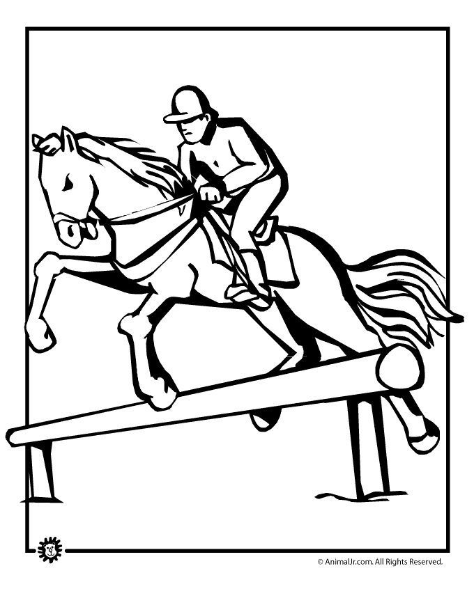 Kentucky derby coloring pages printable for free download