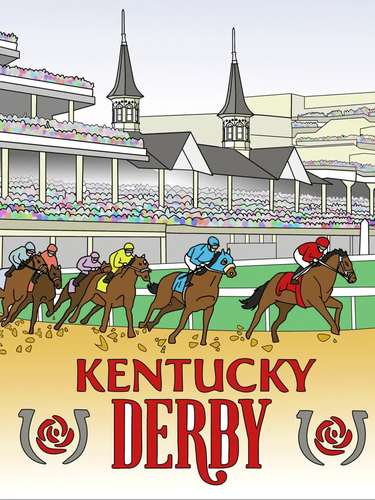 Kentucky derby coloring page by top teaching tidbits tpt