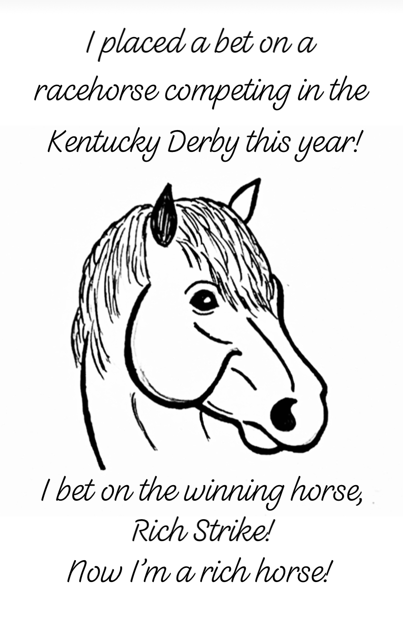 This horse bet on the kentucky derby winner by jonstallion on