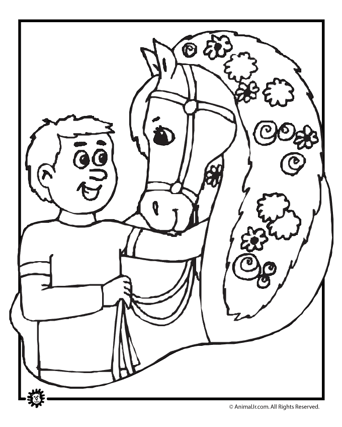 Kentucky derby coloring pages printable for free download