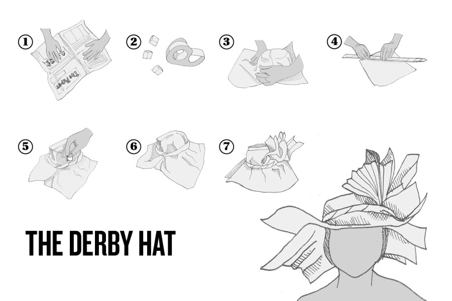 Mama likes making derby hats