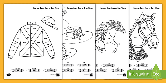 Kentucky derby sight word ela kindergarten usa