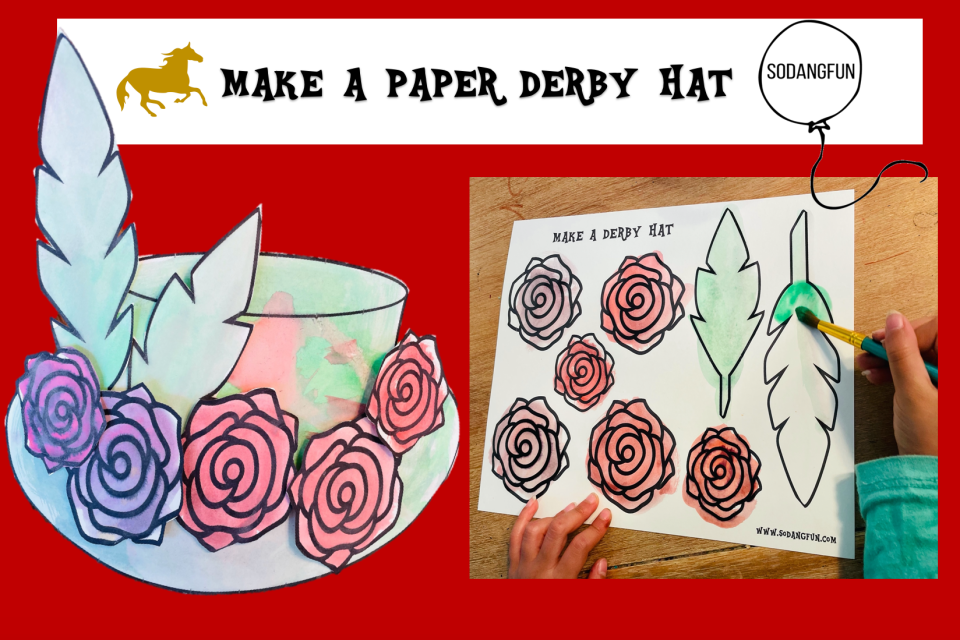 Kentucky derby printable activities for kids