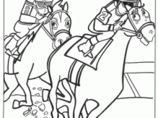 Best horse coloring pages for kids