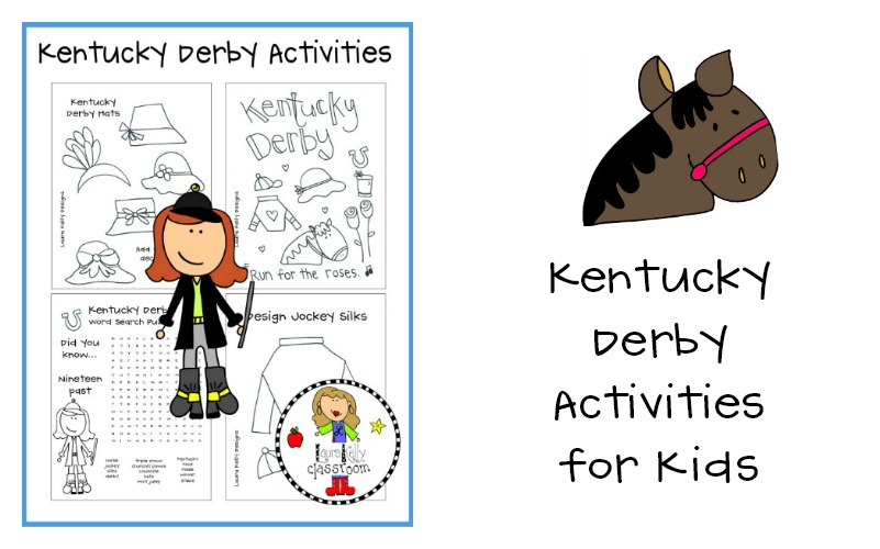 Fun kentucky derby kid activities and printables