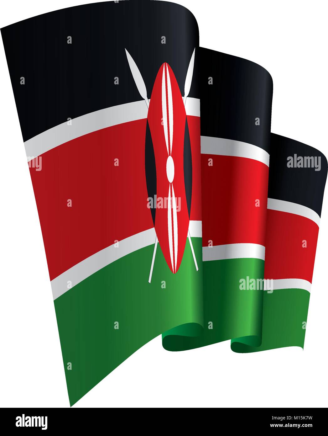 Kenyan national flag hi