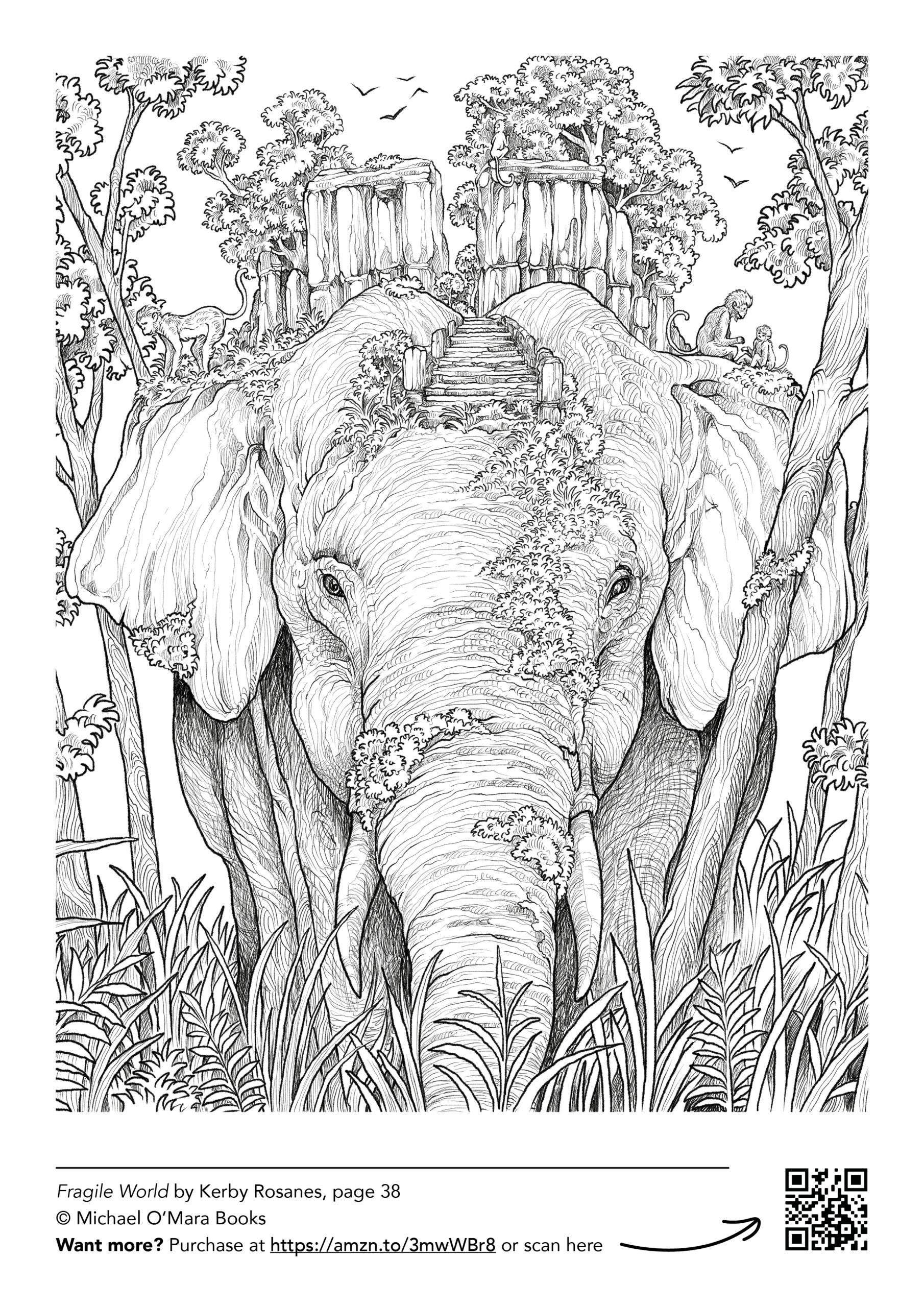 Free downloadable colouring pages for adults