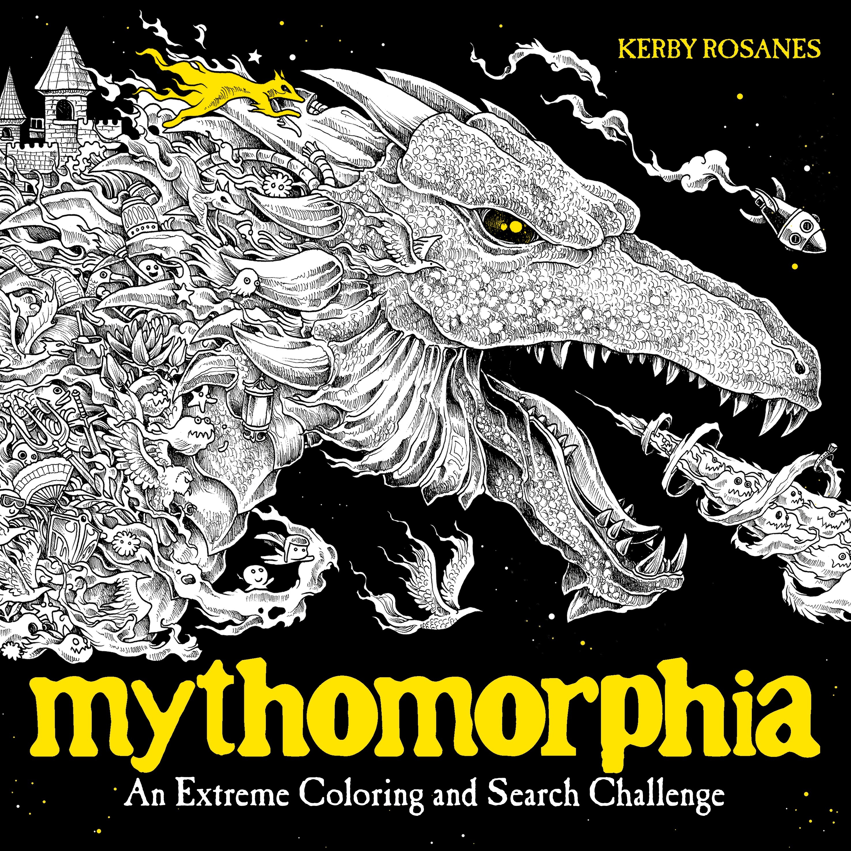 Mythomorphia an extreme coloring and search challenge by kerby rosanes