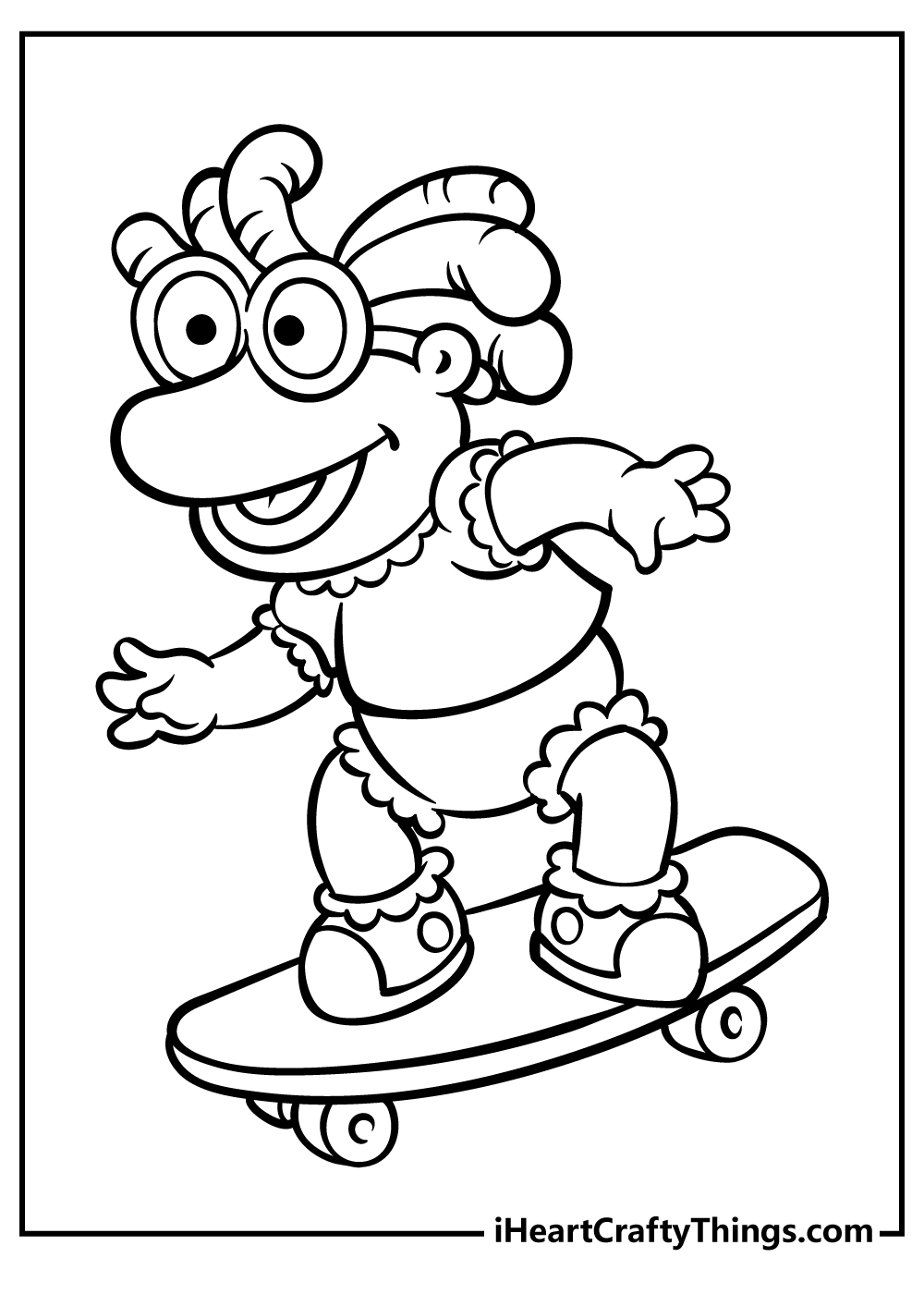 Muppet babies coloring pages free printables