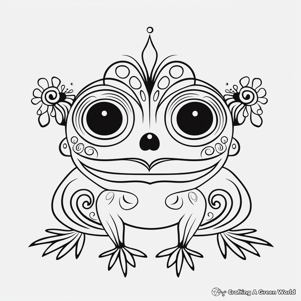 Coqui coloring pages