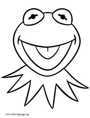 Kermit the frog coloring page frog coloring pages baby coloring pages super coloring pages