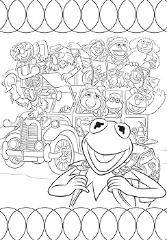 Art of coloring muppets images to inspire creativity disney books disney books books