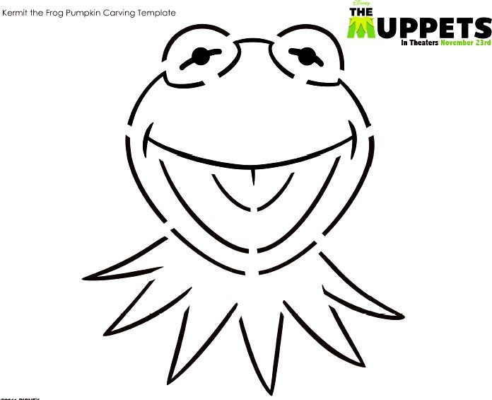 Happy muppet halloween pumpkin carving templates halloween pumpkin carving stencils disney pumpkin