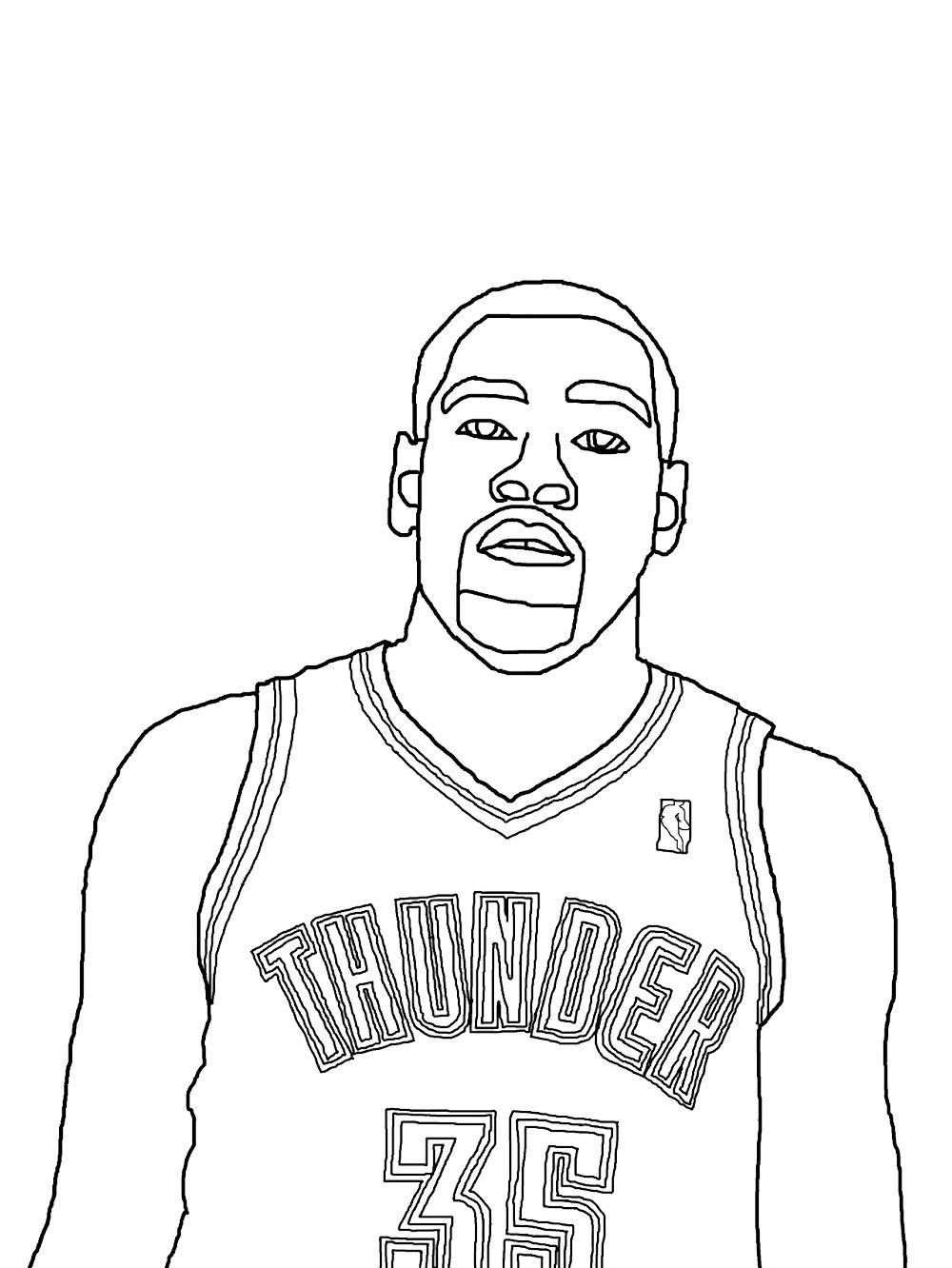 Kevin durant coloring pages coloring pages color coloring pages for kids