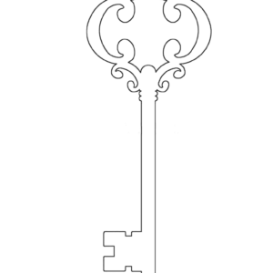 Key coloring pages printable for free download