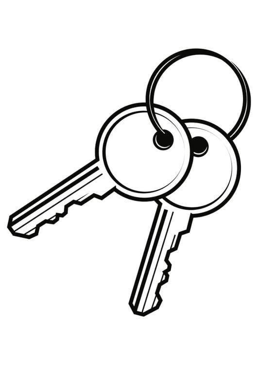 Coloring page keys