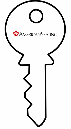 American seating a ck control key