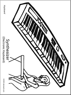 Coloring page synthesizer