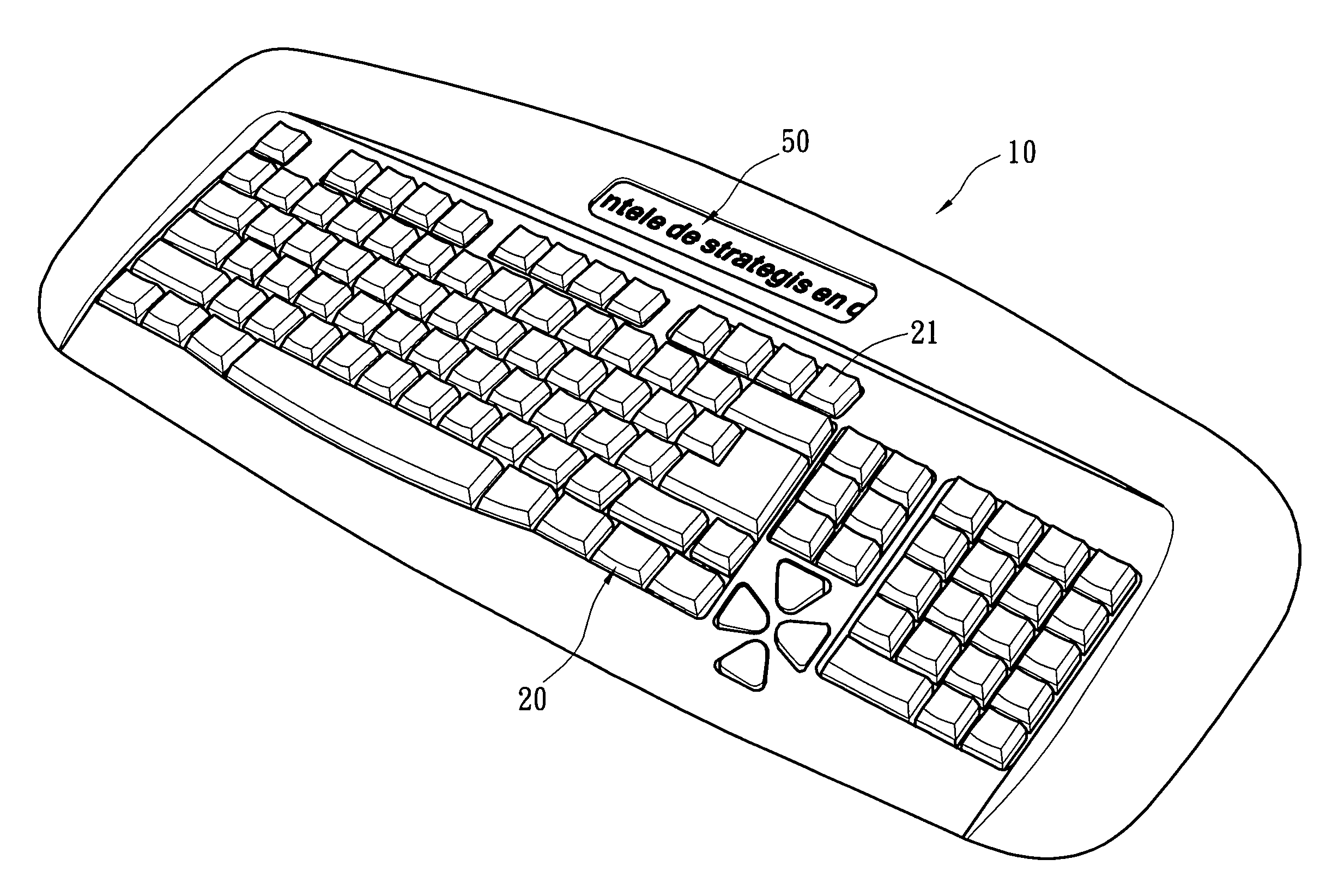 Analytics for us patent no puter keyboard