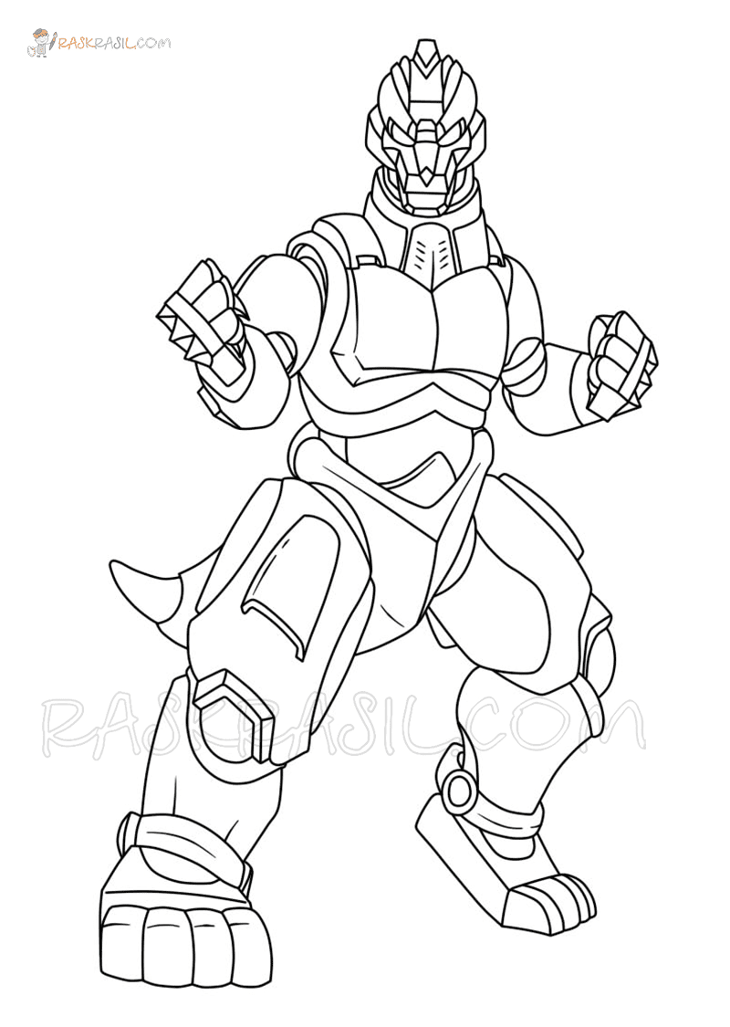 Mechagodzilla coloring pages printable for free download