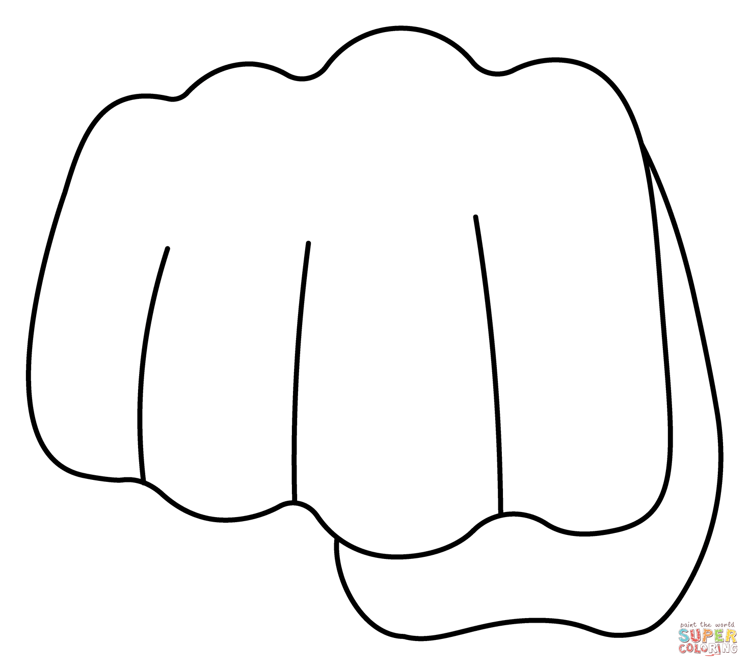 Oning fist emoji coloring page free printable coloring pages