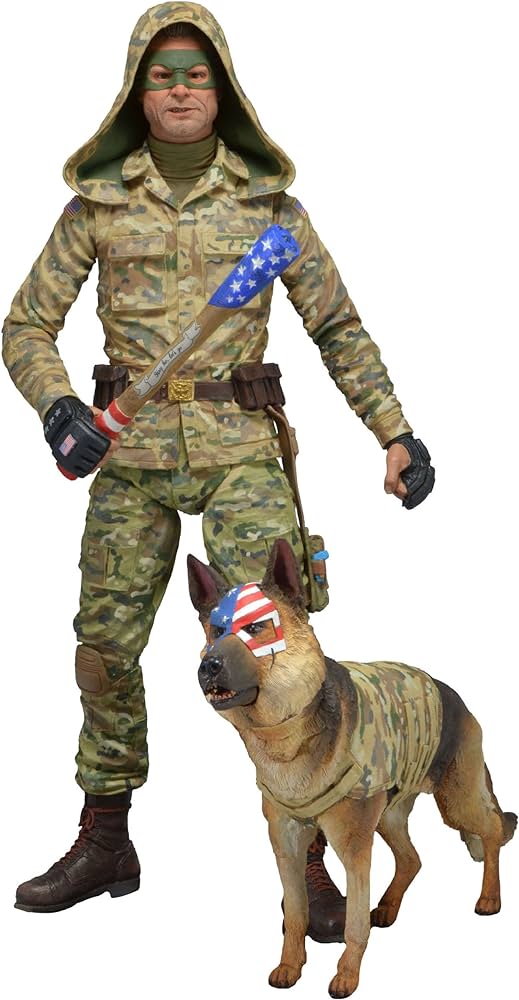 Neca series kick ass colonel stars and stripes scale action figure toys games