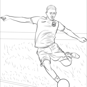 Gabriel jesus coloring pages printable for free download