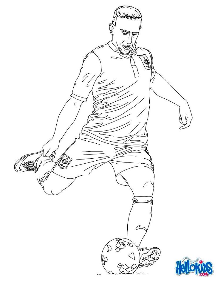 Get this soccer coloring pages kids printable