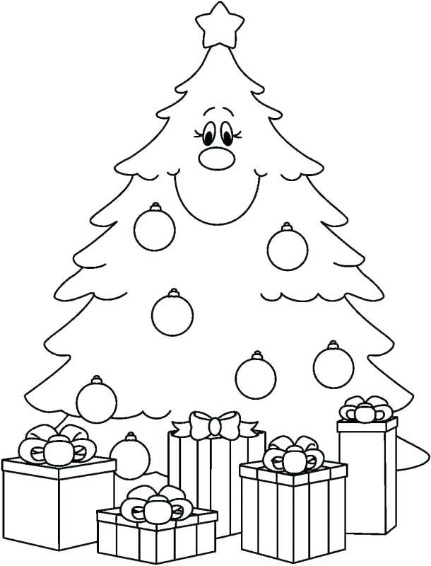 Christmas coloring pages for preschoolers