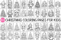 Christmas coloring pages for kids cute santa claus