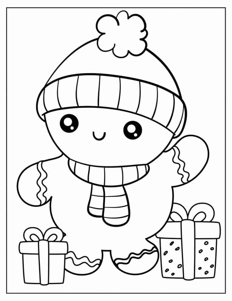 Christmas coloring sheets