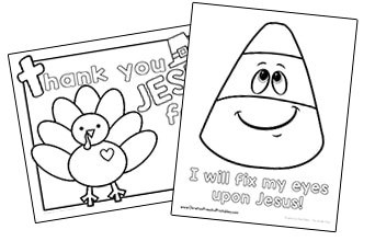 Bible coloring pages