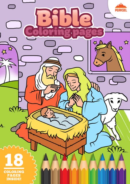 Bible coloring pages â free printable coloring book for kids pdf